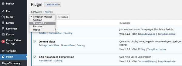 Cara Downgrade WordPress Secara Manual