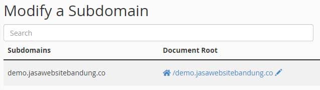 Cara Menambah Subdomain di Cpanel