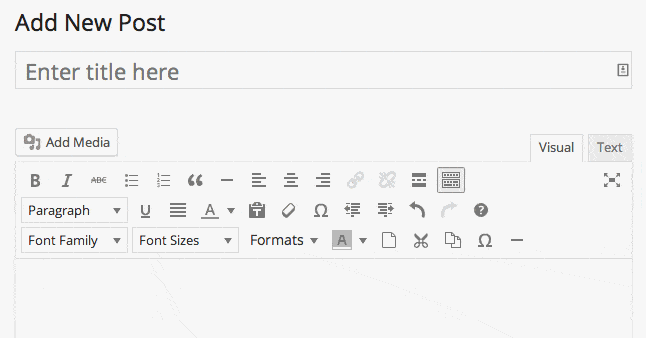 TinyMCE wordpress lengkap
